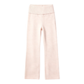 LUME KNIT FLARE SWEATS PINK